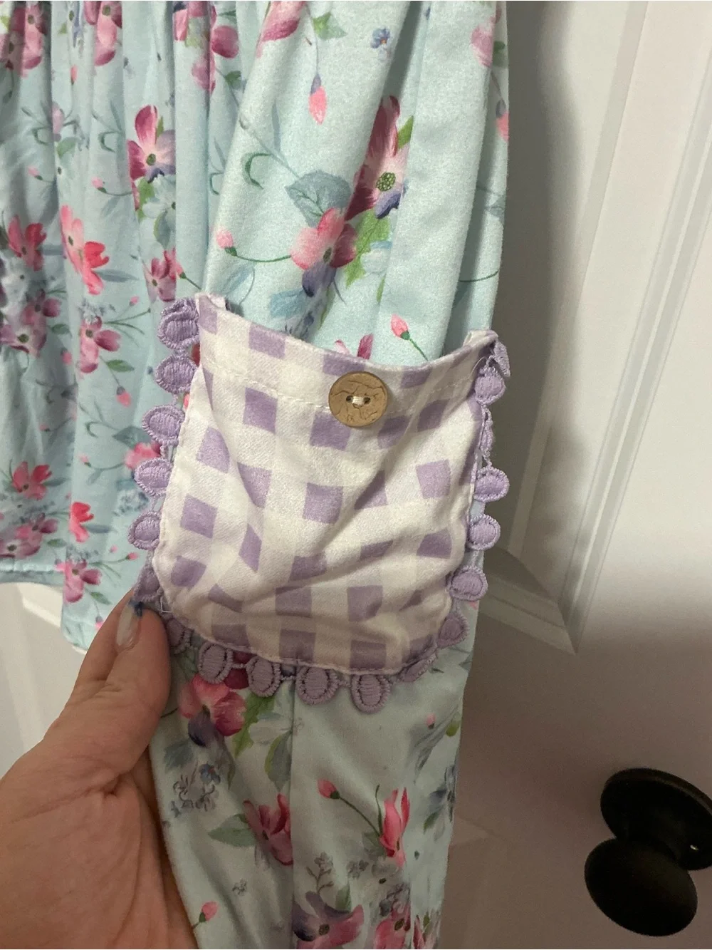 Dash of Glitter Size 5 Floral Tiered Dress
